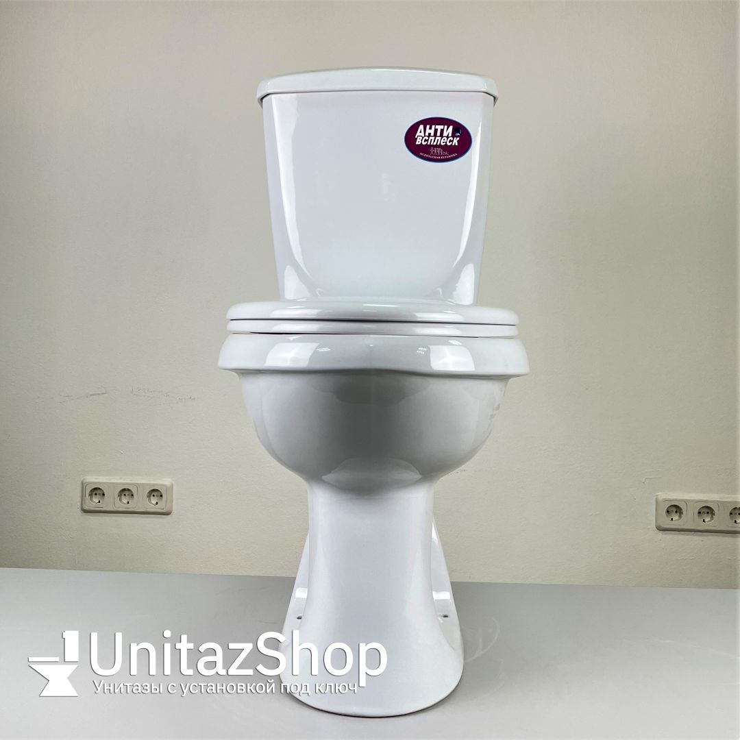 Унитаз Оскольская Керамика Эллиса Оптима Белый Косой Выпуск