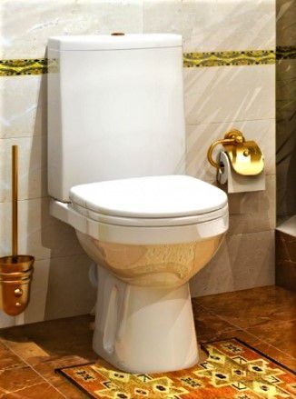 Унитаз Оскольская керамика Фиона Люкс Косой Выпуск