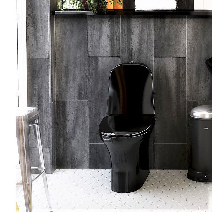 Унитаз Gustavsberg Estetic Hygienic Flush безободковый GB1183002S0231G Выпуск Горизонтальный