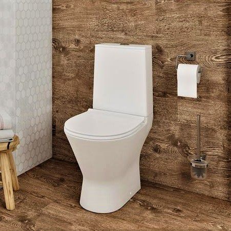 Унитаз Iddis  Edifice Rimless Безободковый Горизонтальный Выпуск