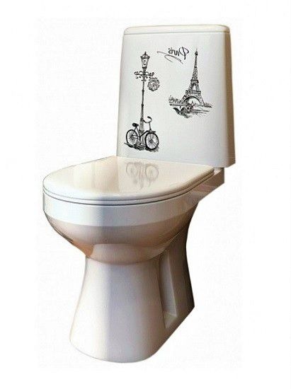 Унитаз Оскольская Керамика Лея Люкс Декор Косой Выпуск