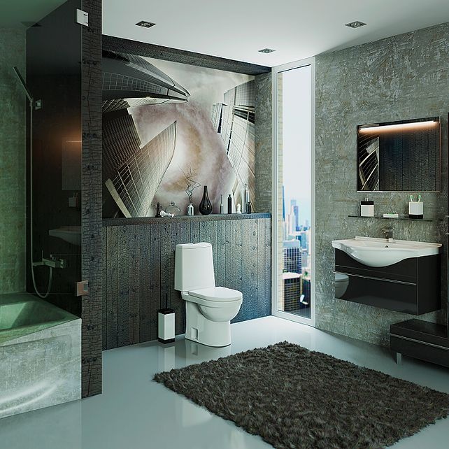 Унитаз Sanita Next SL DM Горизонтальный Выпуск