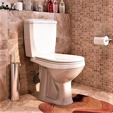 Унитаз Оскольская Керамика Эллиса Оптима Белый Косой Выпуск