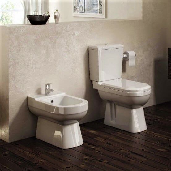 Унитаз Кировская Керамика Rosa Домино Выпуск Горизонтальный