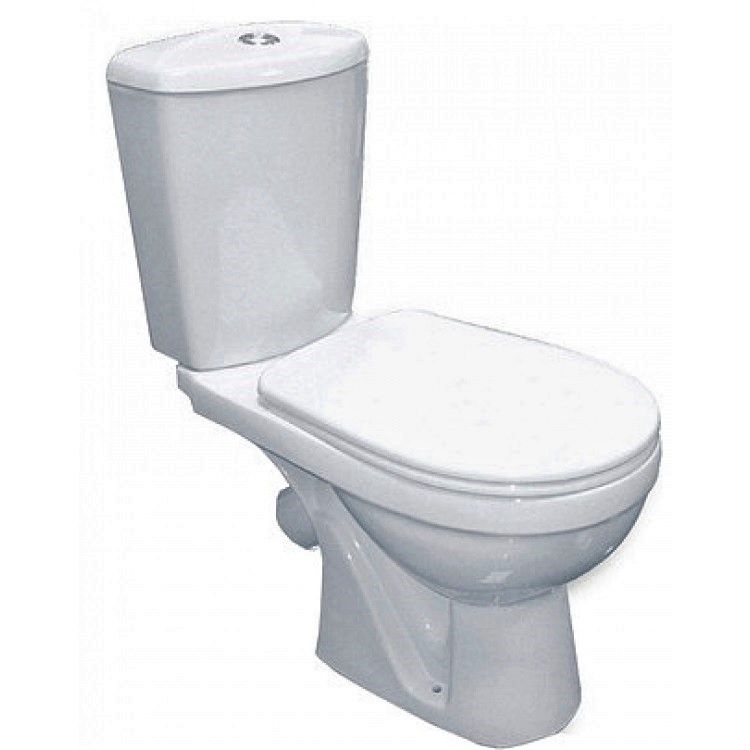 Унитаз Кировская Керамика Rosa Комфорт Белый Косой Выпуск