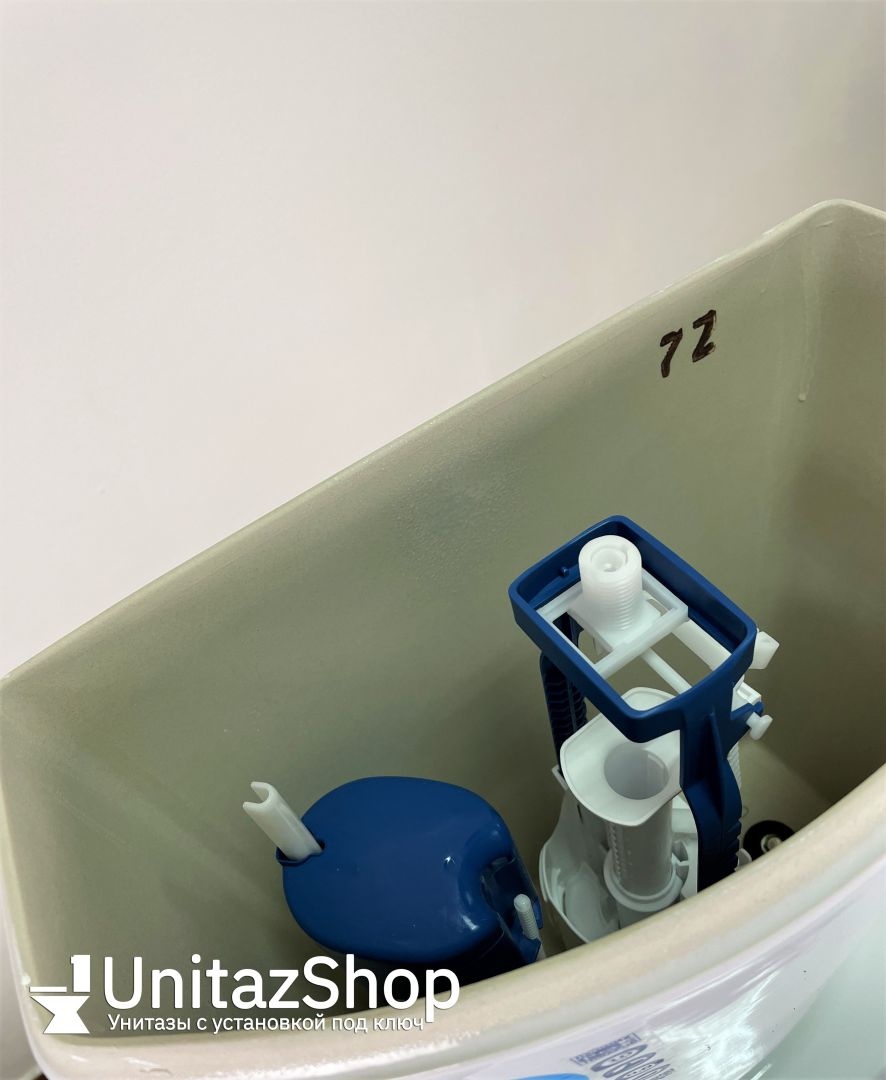 Унитаз Кировская Керамика Rosa Комфорт Белый Косой Выпуск