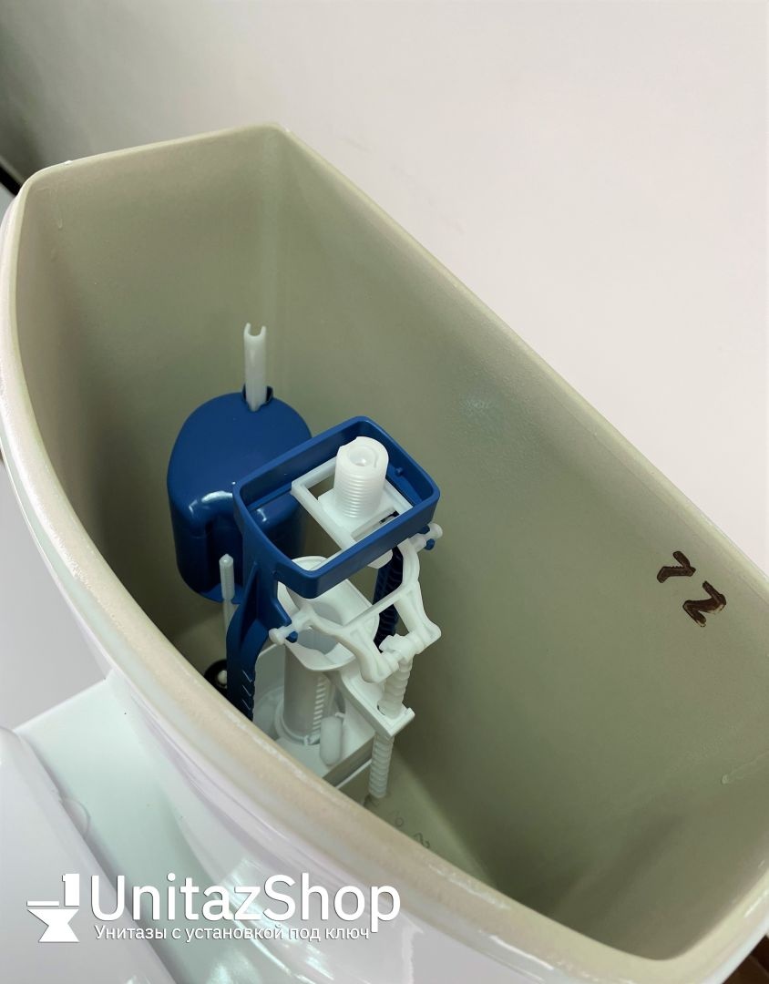 Унитаз Кировская Керамика Rosa Комфорт Белый Косой Выпуск