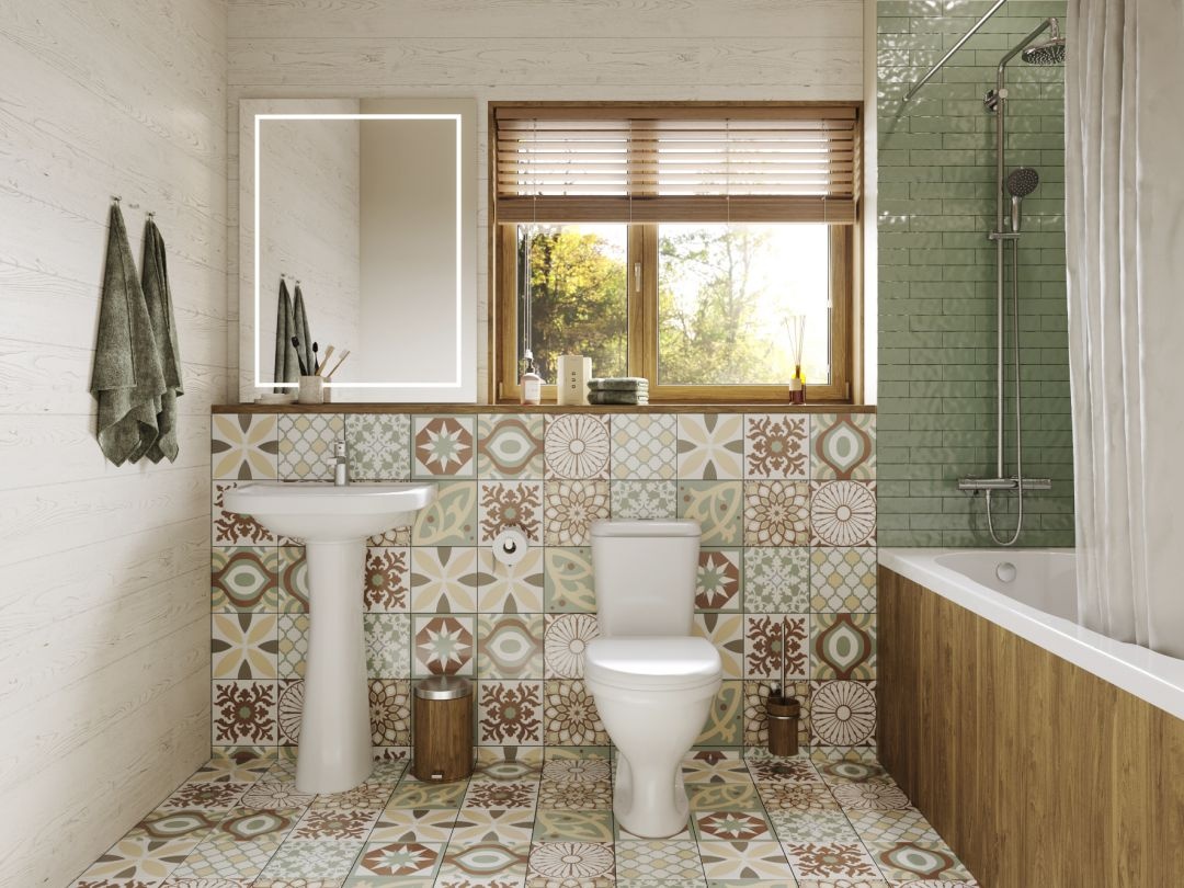 Унитаз-компакт Santeri Pro Белый Горизонтальный Выпуск