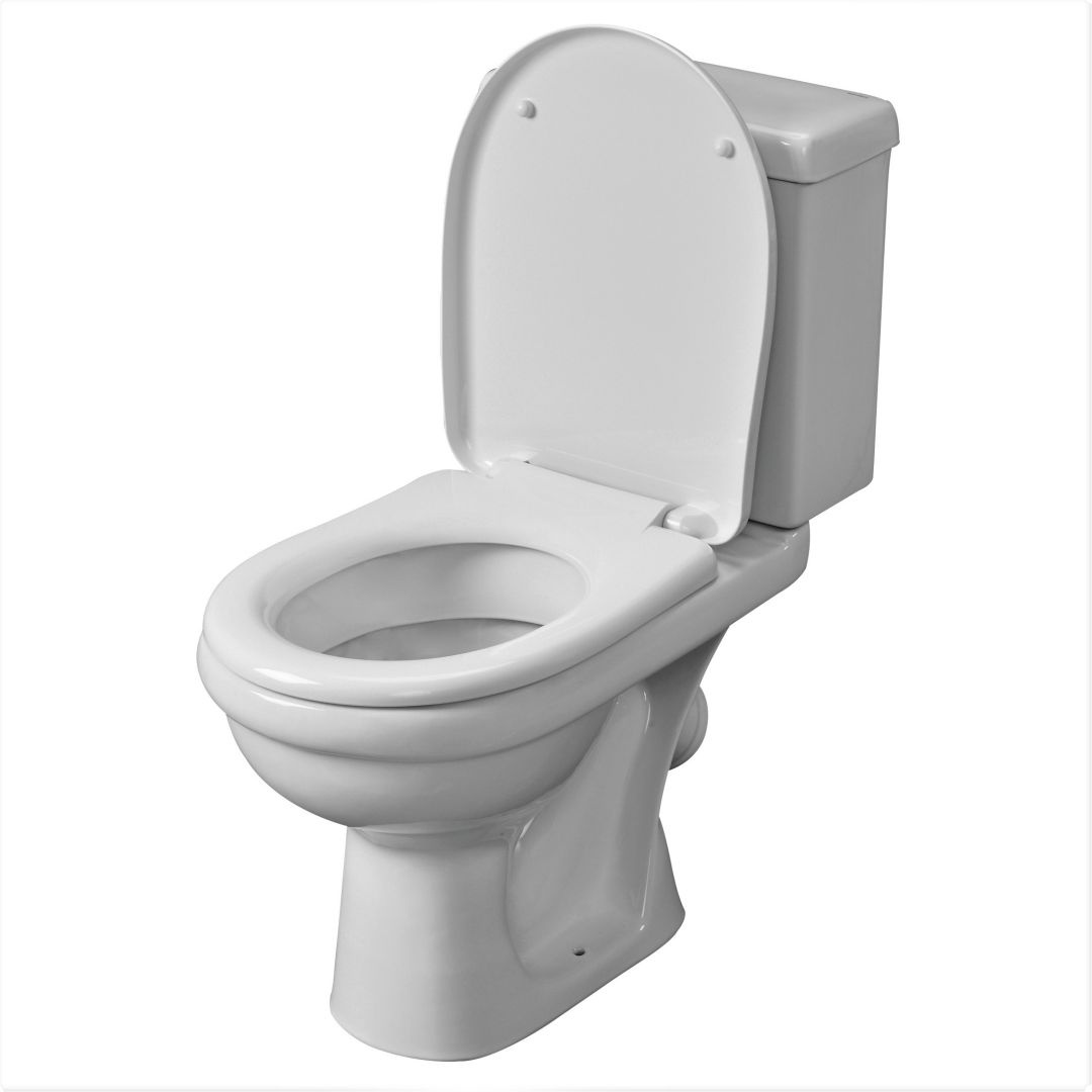 Унитаз-компакт  Santeri Визит Белый Косой Выпуск