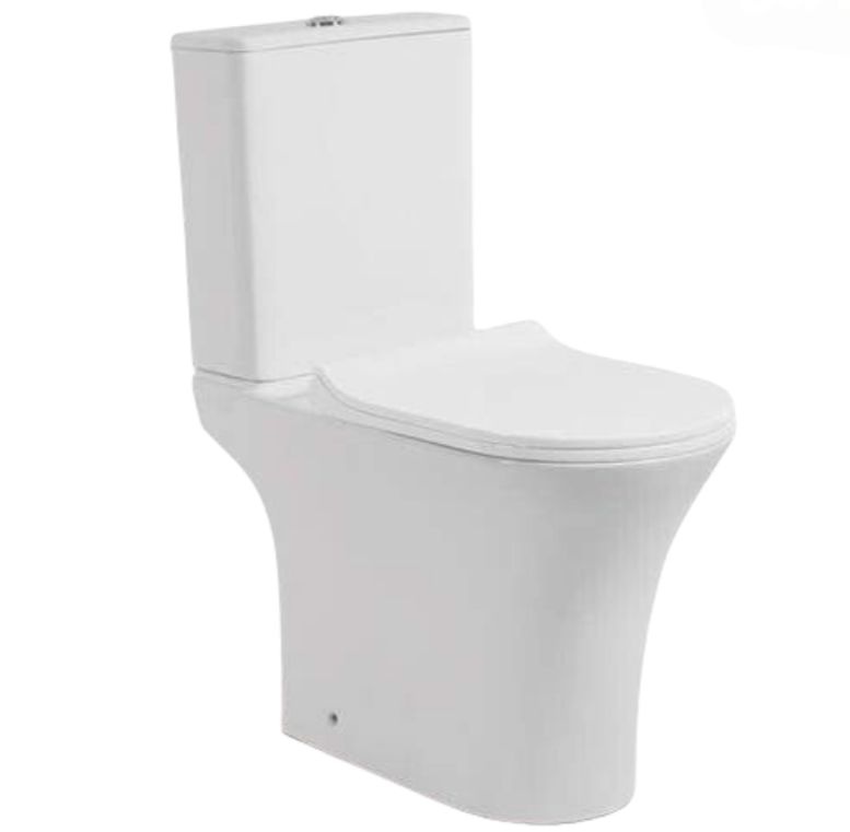 Унитаз Ceruttispa Bernina CT7193 Горизонтальный Выпуск Безободковый