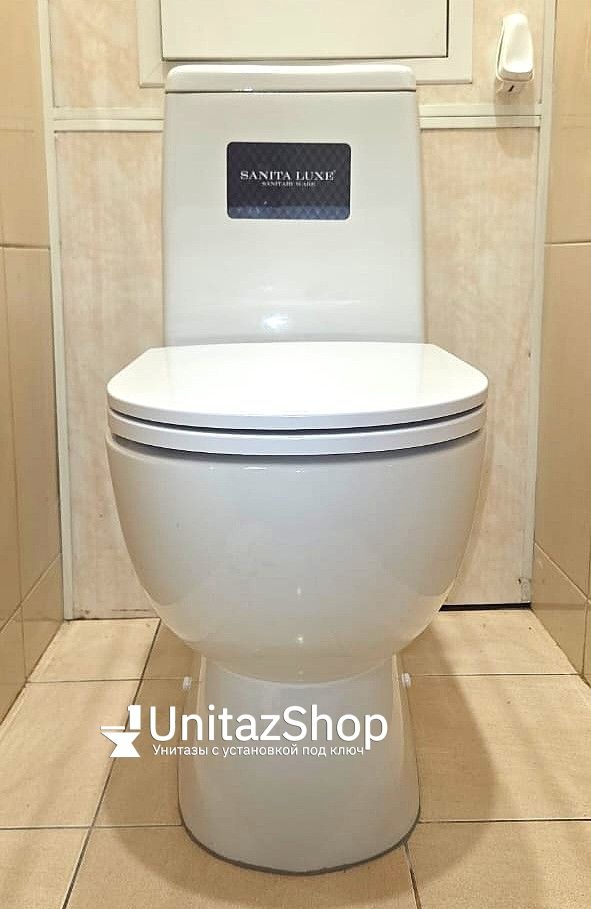 Унитаз Sanita Luxe Best SL DM Горизонтальный Выпуск
