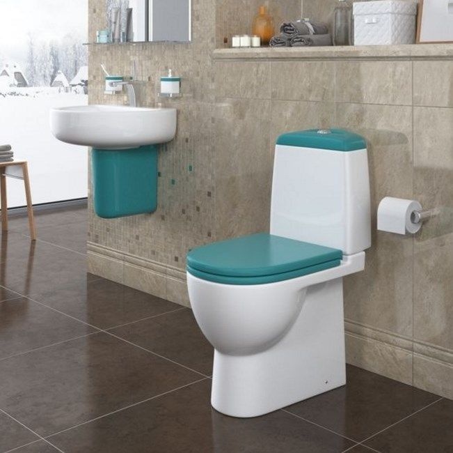 Унитаз Sanita Luxe Best Sea Горизонтальный Выпуск