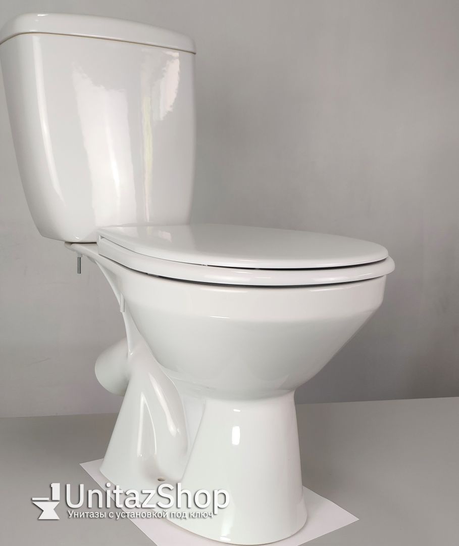 Унитаз Cersanit Mito Grey Косой Выпуск - купить с установкой под ключ в ...