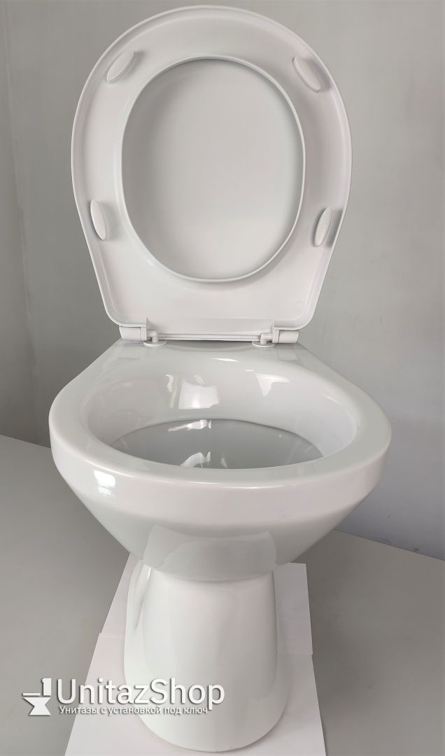 Унитаз Cersanit Mito Grey Косой Выпуск