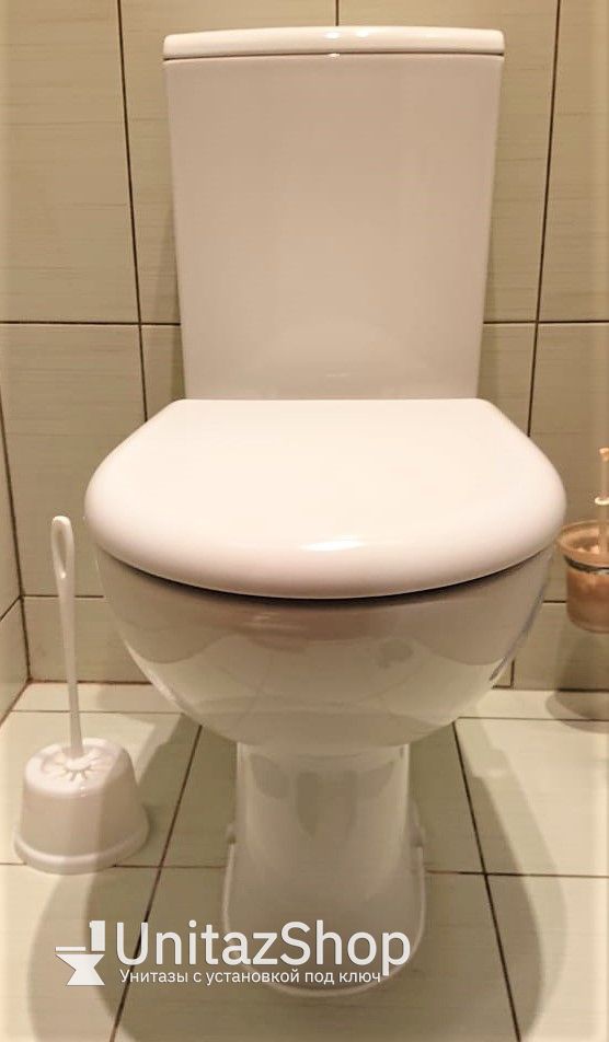 Унитаз Cersanit Nature New Clean Горизонтальный Выпуск Безободковый