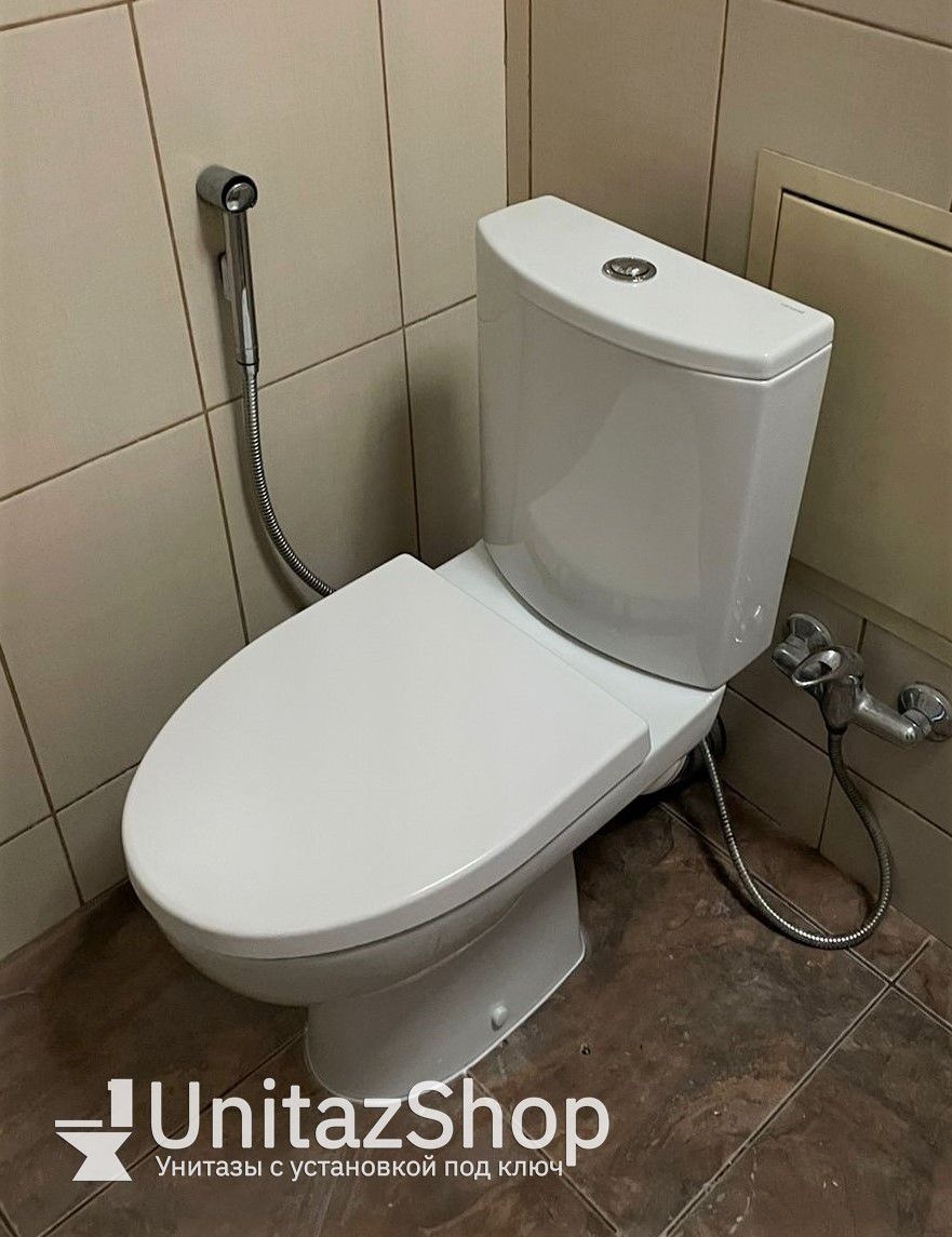 Унитаз Cersanit Parva New Clean Горизонтальный Выпуск Безободковый ...