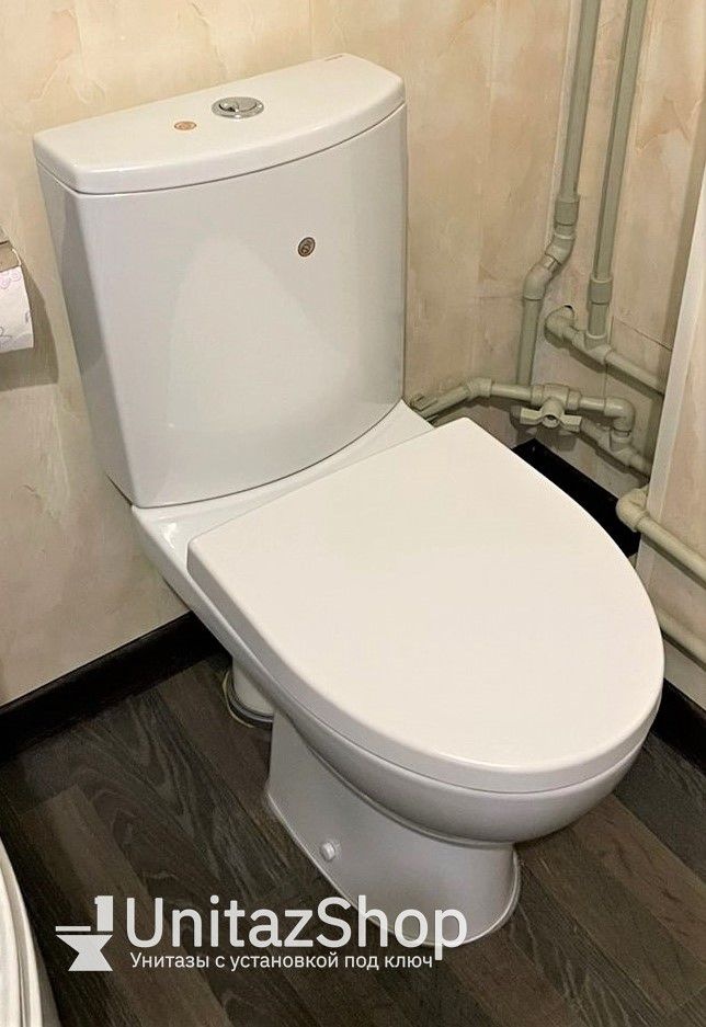 Унитаз Cersanit Parva New Clean Горизонтальный Выпуск Безободковый ...