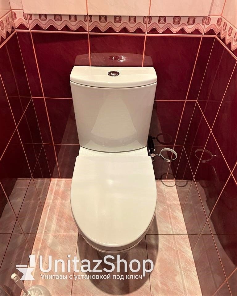 Унитаз Cersanit Parva New Clean Горизонтальный Выпуск Безободковый ...