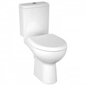 Унитаз Cersanit Nature New Clean Горизонтальный Выпуск Безободковый