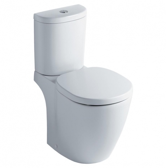 Унитаз Ideal Standard Space Arc Укороченный Горизонтальный Выпуск