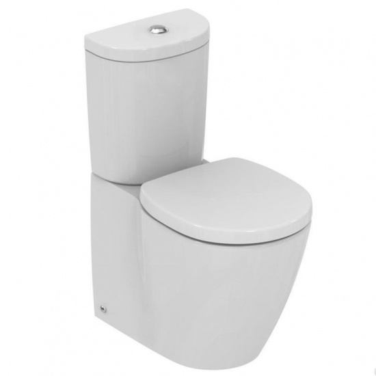 Унитаз Ideal Standard Space Arc E119601 Укороченный Горизонтальный Выпуск