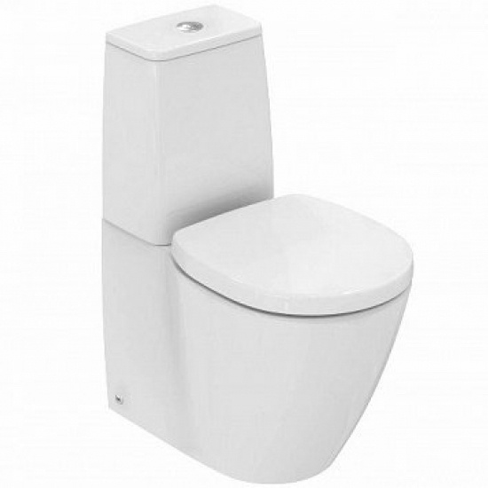 Унитаз Ideal Standard Space Scan E119601 Укороченный Горизонтальный Выпуск