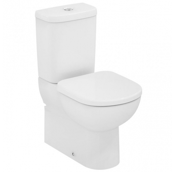 Унитаз Ideal Standard Tempo Горизонтальный Выпуск Укороченный