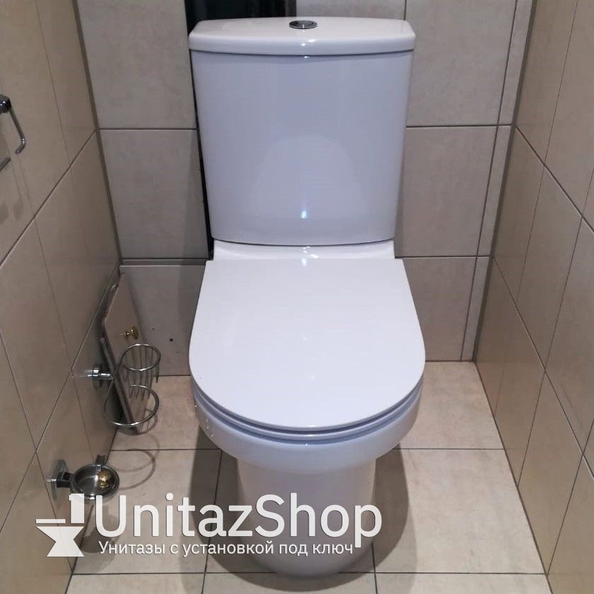 Унитаз Jacob Delafon Elite Горизонтальный Выпуск Безободковый