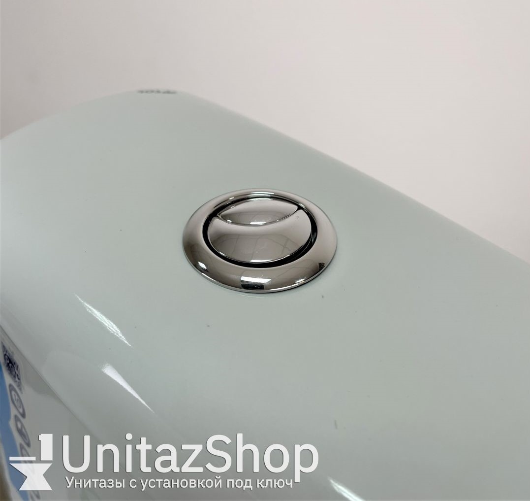 Унитаз Кировская Керамика Rosa Соло Белый Горизонтальный Выпуск