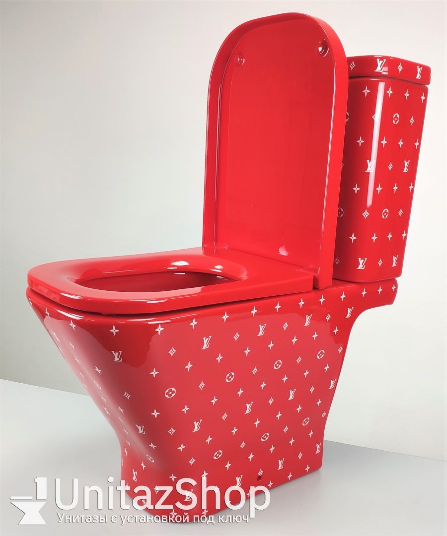 Унитаз Roca Gap Окрашенный (Кастомизированный)