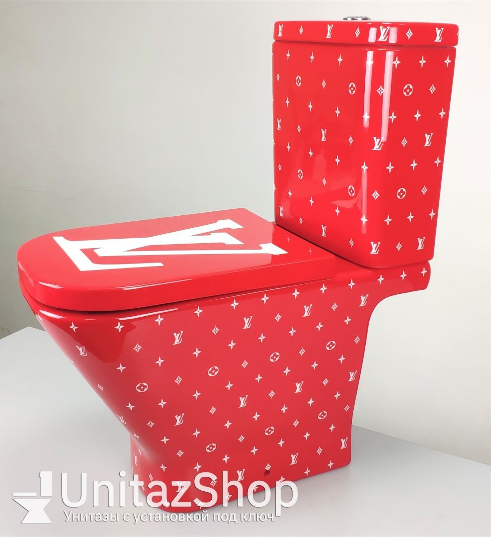 Унитаз Roca Gap Окрашенный (Кастомизированный)