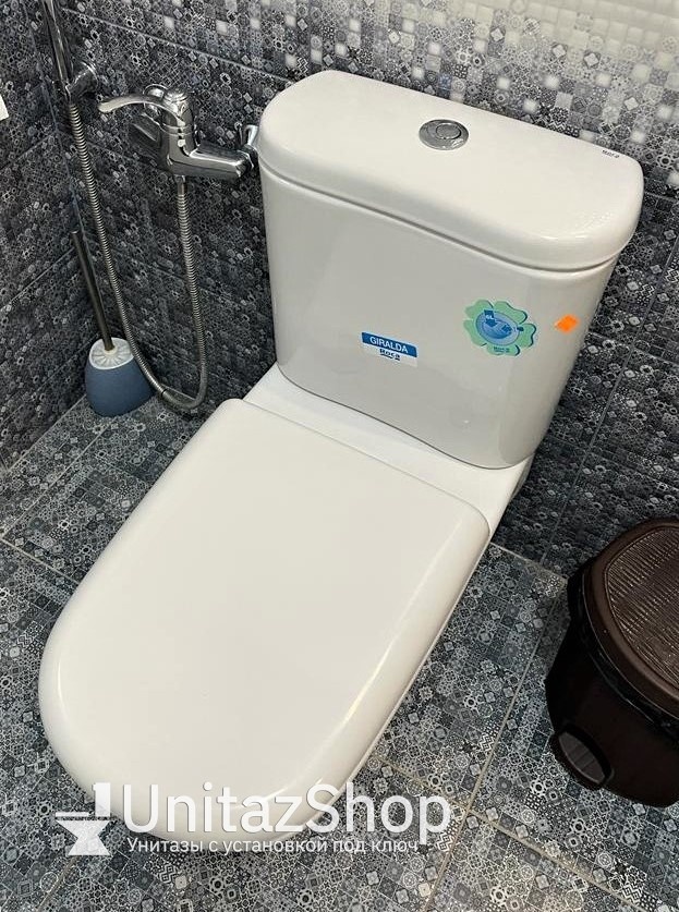 Унитаз Roca Giralda Горизонтальный Выпуск