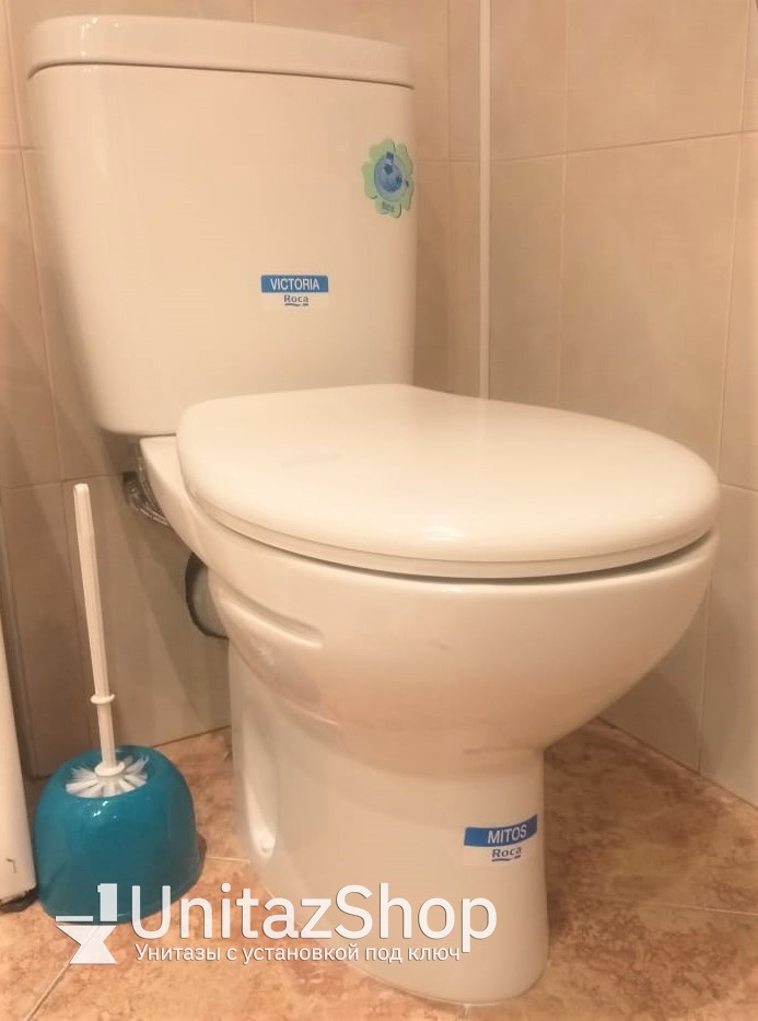 Унитаз Roca Victoria Косой Выпуск