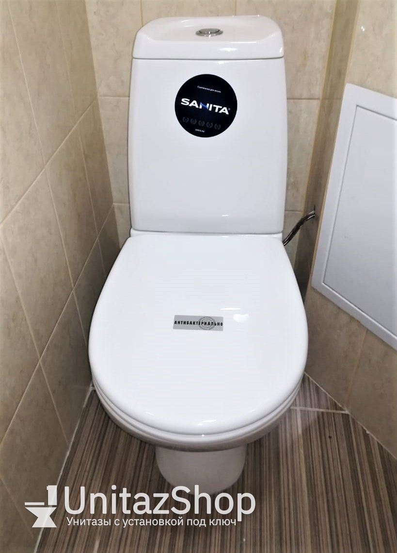 Унитаз Sanita Кама Косой Выпуск