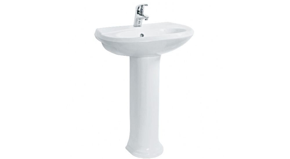 Раковина Sanita Виктория 60 С Пьедесталом