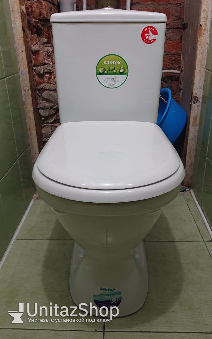 Унитаз Сантек Алькор Косой Выпуск