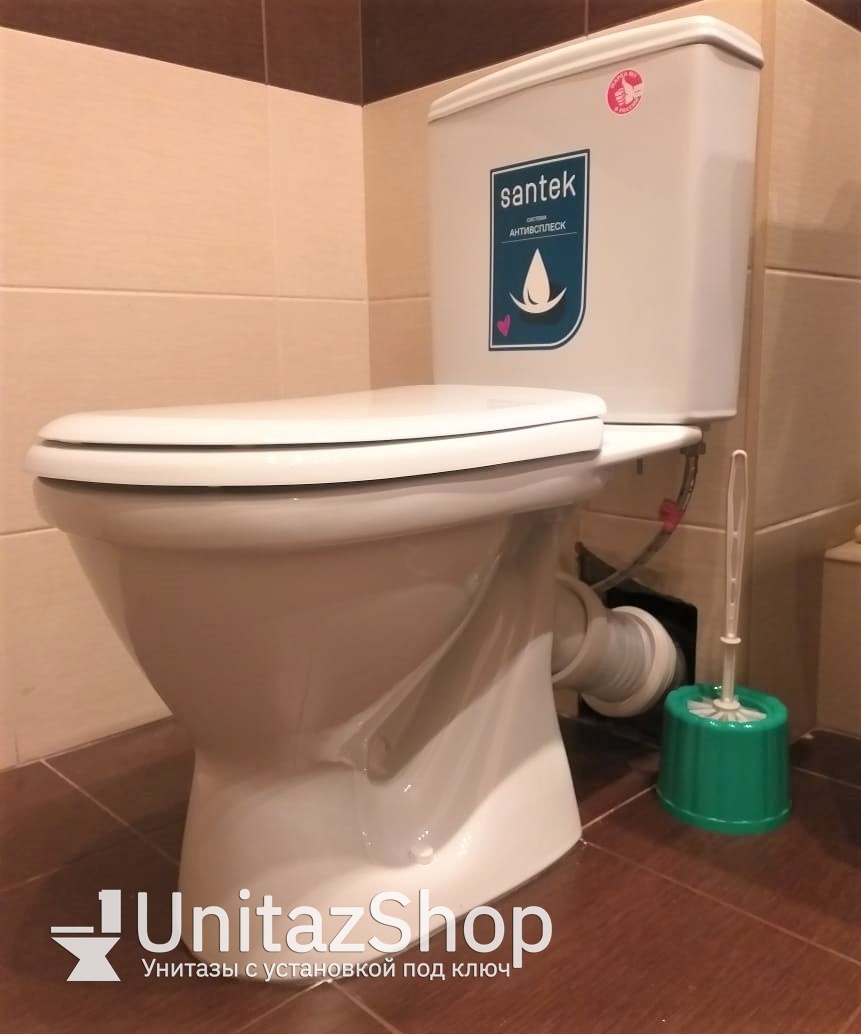Унитаз Сантек Алькор Косой Выпуск