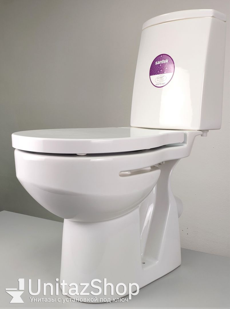 Унитаз Сантек Аллегро Горизонтальный Выпуск