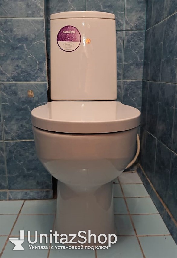 Унитаз Сантек Аллегро Лайт Косой Выпуск