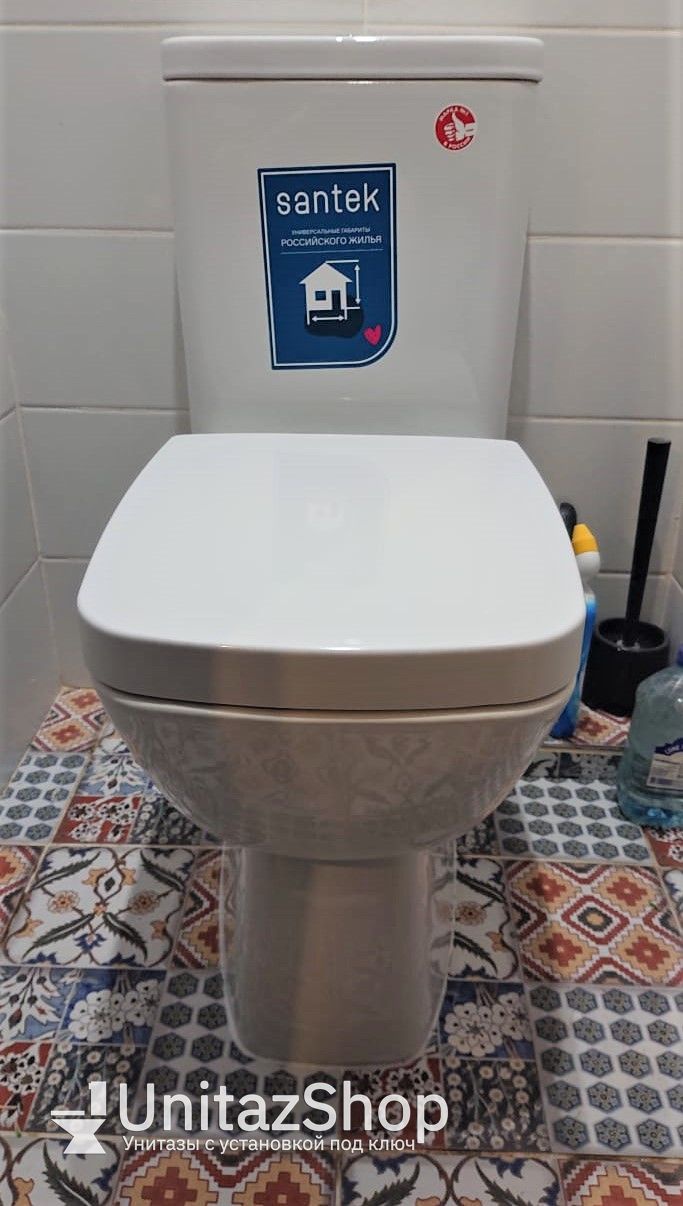 Унитаз Сантек Нео Лайт Косой Выпуск