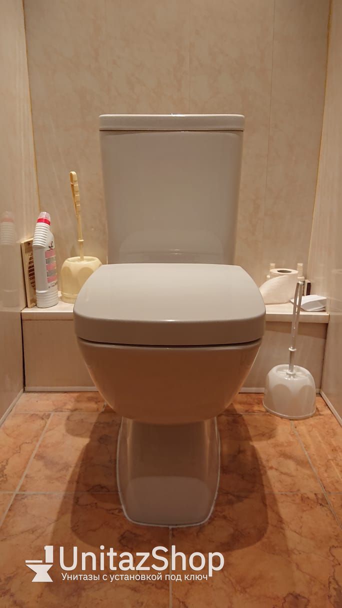 Унитаз Сантек Нео Горизонтальный Выпуск Безободковый