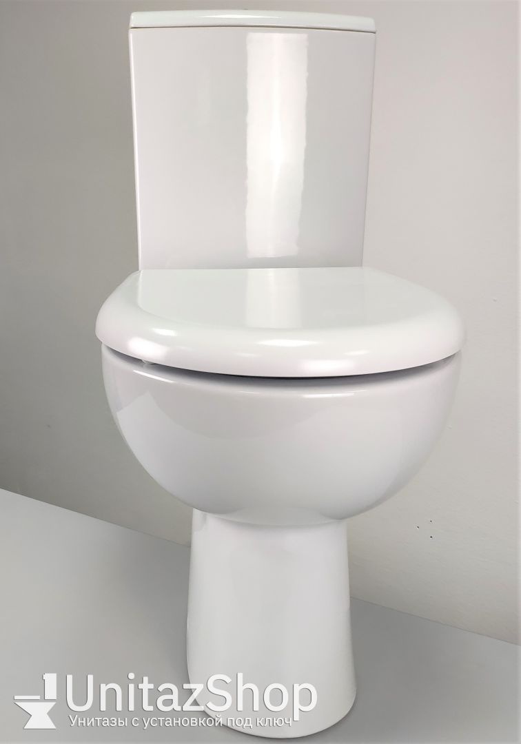 Унитаз Cersanit Nature New Clean Горизонтальный Выпуск Безободковый ...