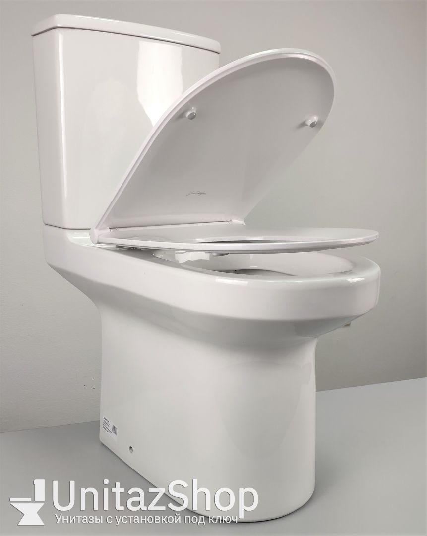 Унитаз Jacob Delafon Elite Горизонтальный Выпуск Безободковый