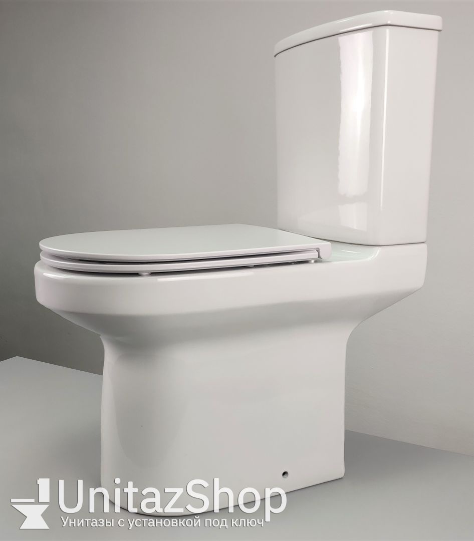 Унитаз Jacob Delafon Elite Горизонтальный Выпуск Безободковый