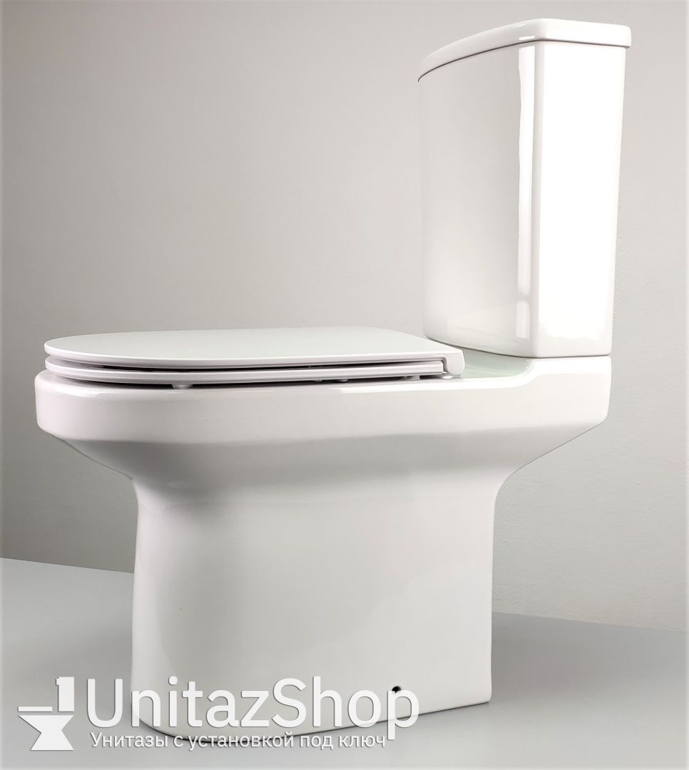 Унитаз Jacob Delafon Elite Горизонтальный Выпуск Безободковый