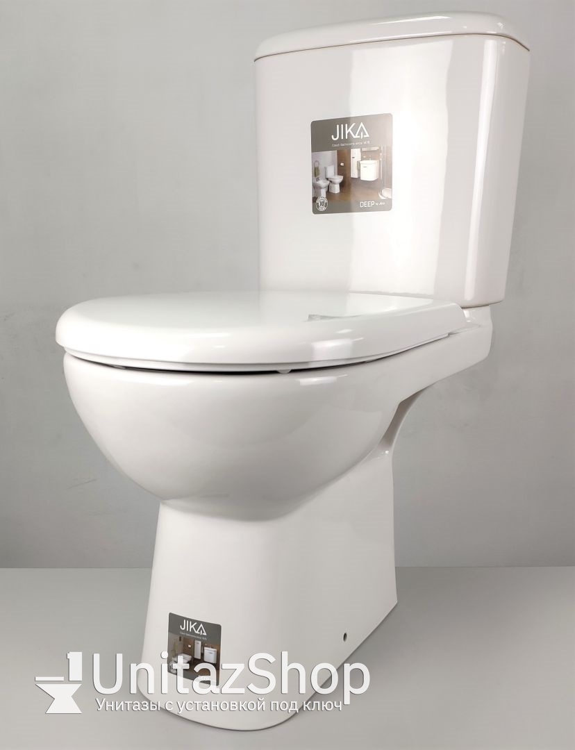 Унитаз Jika Olymp Горизонтальный Выпуск Высокая чаша