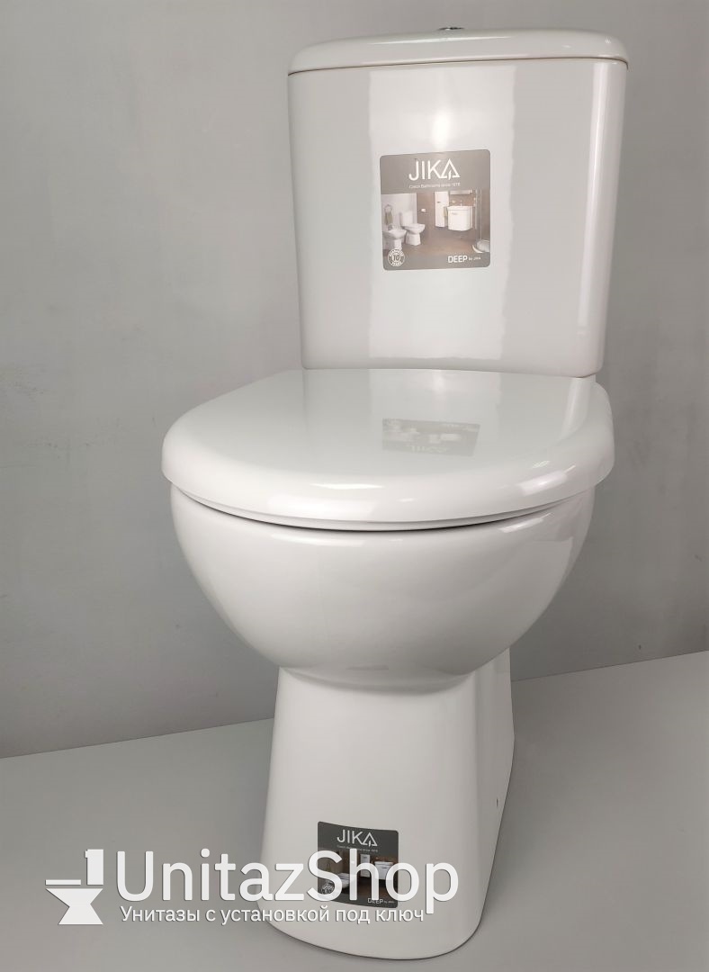 Унитаз Jika Olymp Горизонтальный Выпуск Высокая чаша