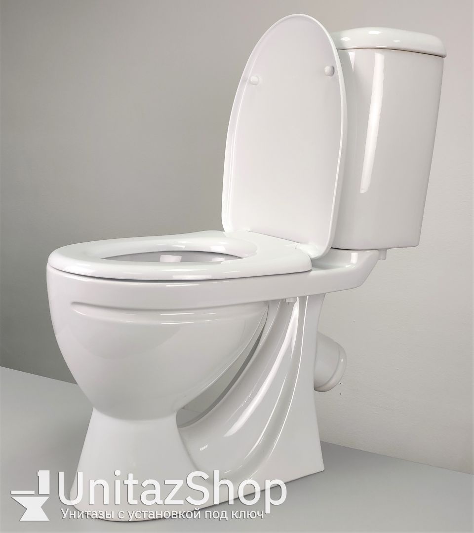 Унитаз напольный Sanita Стандарт Косой выпуск