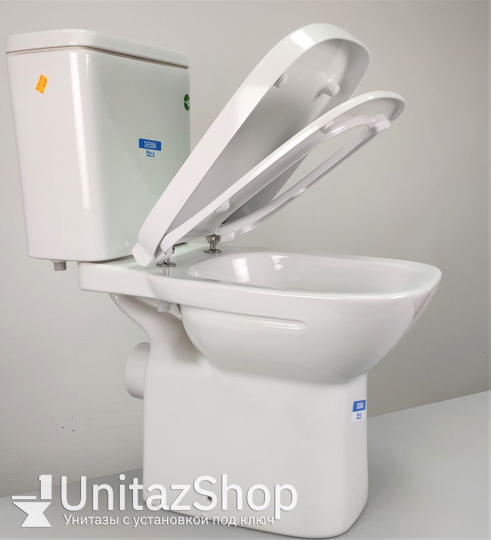 Унитаз Roca Debba Горизонтальный Выпуск
