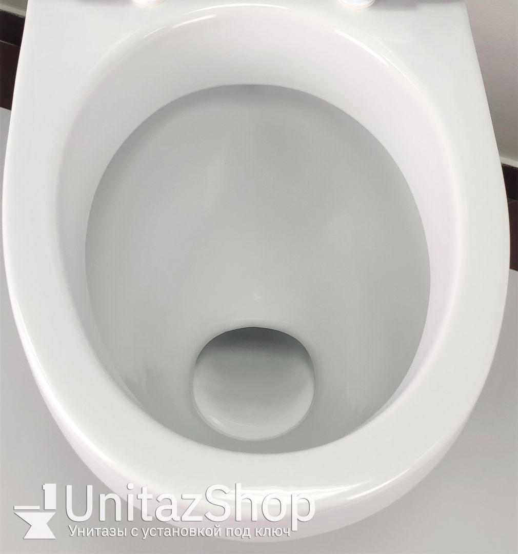 Унитаз Sanita Виктория Эконом Косой Выпуск